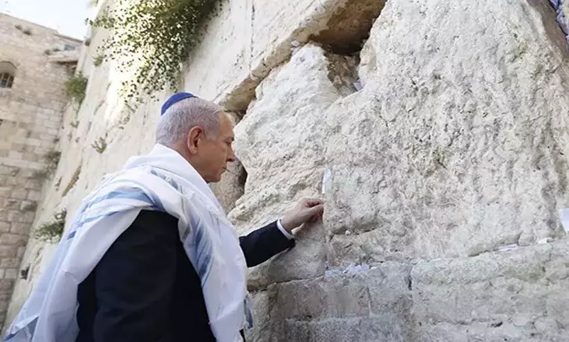 ഇറാനിൽ അമേരിക്ക നടത്തിയ ആക്രമണത്തിന് നന്ദി പറയാൻ പ്രത്യേക പ്രാർഥന നടത്തി നെതന്യാഹുവും ഭാര്യയും