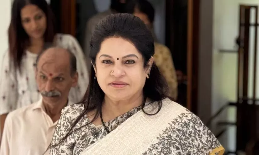 ‘പല വഴിക്ക് സഹായം കിട്ടിയിട്ടും ഭൂരിപക്ഷം ഇത്രമാത്രം’; യു.ഡി.എഫിന്റേത് നാണംകെട്ട ജയമെന്ന് പദ്മജ വേണുഗോപാൽ ‘പല വഴിക്ക് സഹായം കിട്ടിയിട്ടും ഭൂരിപക്ഷം ഇത്രമാത്രം’; യു.ഡി.എഫിന്റേത് നാണംകെട്ട ജയമെന്ന് പദ്മജ വേണുഗോപാൽ