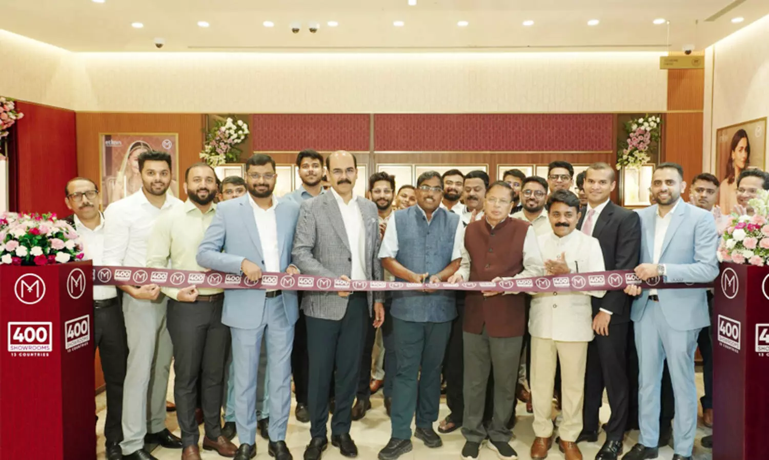 മലബാര്‍ ഗോള്‍ഡ് ഷോറൂമുകളുടെ എണ്ണം 400 കടന്നു