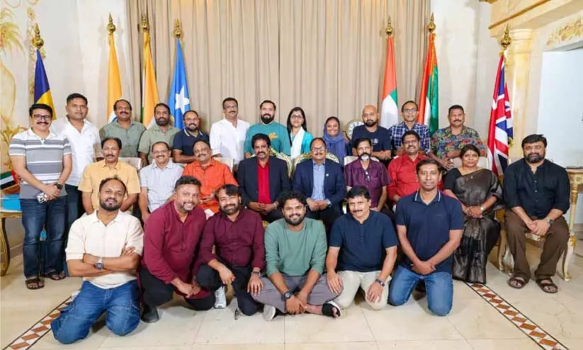 അക്കാഫ് അസോസിയേഷൻ ഭാരവാഹികൾക്ക് ആദരം അക്കാഫ് അസോസിയേഷൻ ഭാരവാഹികൾക്ക് ആദരം