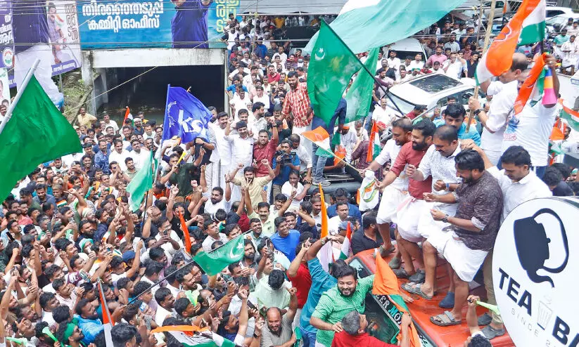 നി​ല​മ്പൂ​ർ ഉപതെരഞ്ഞെടുപ്പ്: ഒ​ന്നി​ച്ചൊ​ന്നാ​യൊ​രു വി​ജ​യം