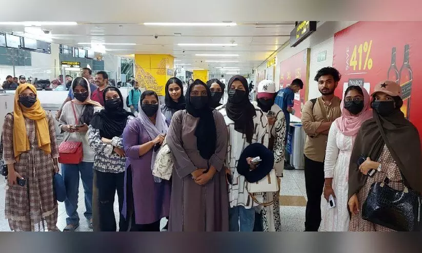 ഇറാനിൽനിന്ന് 12 വിദ്യാർഥികൾ ഉൾപ്പെടെ 14 മലയാളികൾ കൂടി തിരിച്ചെത്തി