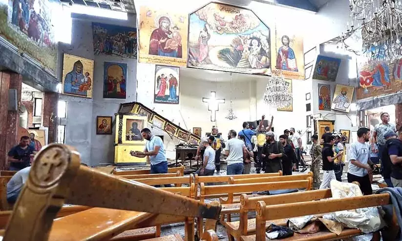 ഡമസ്​​ക​സി​ലെ ക്രിസ്​​ത്യ​ൻ പ​ള്ളി​യി​ലെ ഭീ​ക​രാ​ക്ര​മ​ണം: സൗ​ദി അ​പ​ല​പി​ച്ചു