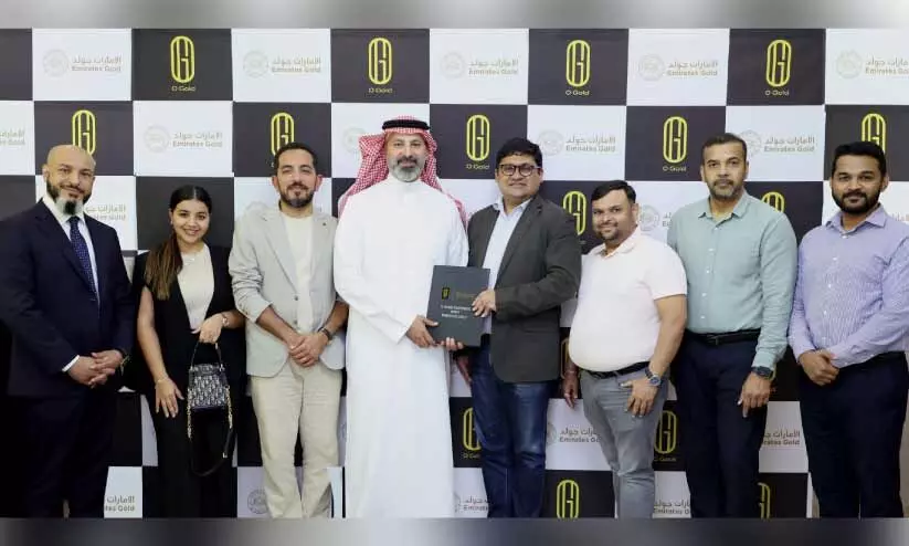 ഒ ​ഗോ​ൾ​ഡും എ​മി​റേ​റ്റ്സ് ഗോ​ൾ​ഡ് റി​ഫൈ​ന​റി​യും കൈ​കോ​ർ​ക്കു​ന്നു