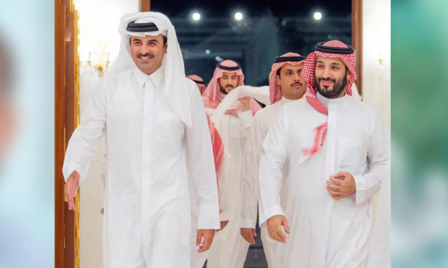 ഇറാൻ ആക്രമണം ന്യായീകരിക്കാനാവില്ല  ഖത്തർ അമീറിനെ​ പിന്തുണച്ച്​ സൗദി കിരീടാവകാശി