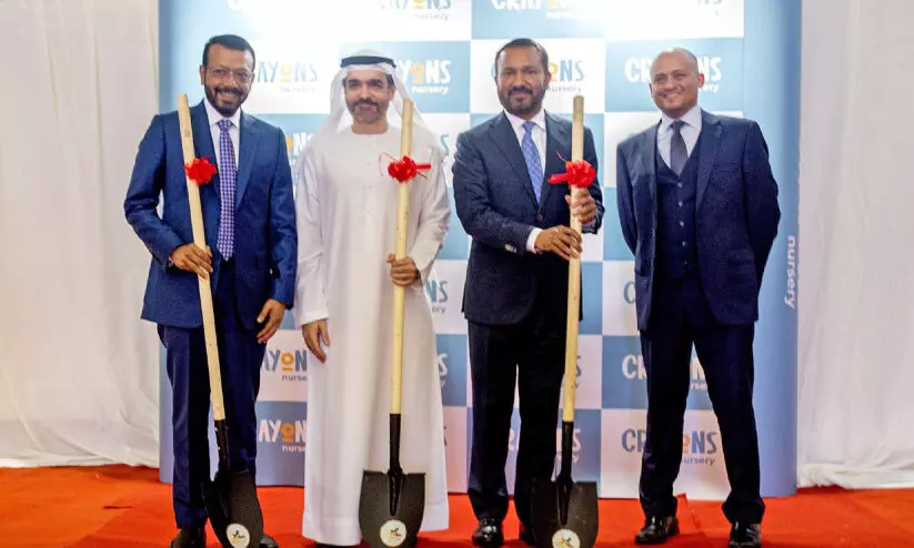 ക്ര​യോ​ണ്‍സ് ന​ഴ്‌​സ​റി ശി​ലാ​സ്ഥാ​പ​നം നി​ർ​വ​ഹി​ച്ചു