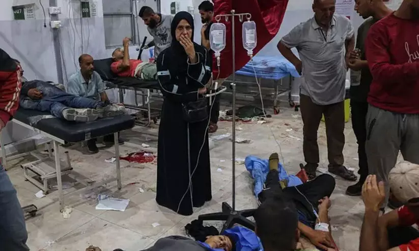 ‘സഹോദരങ്ങൾക്ക് ഭക്ഷണം തേടിയിറങ്ങിയതാണ് എന്റെ മകൻ, അവനിപ്പോൾ തീവ്രപരിചരണ വിഭാഗത്തിലാണ്’; ലോകത്തിന്റെ ശ്രദ്ധ മാറ്റി ഇസ്രായേൽ ഗസ്സയിൽ കൊന്നുതള്ളിയത് 870 ഫലസ്തീനികളെ ‘സഹോദരങ്ങൾക്ക് ഭക്ഷണം തേടിയിറങ്ങിയതാണ് എന്റെ മകൻ, അവനിപ്പോൾ തീവ്രപരിചരണ വിഭാഗത്തിലാണ്’; ലോകത്തിന്റെ ശ്രദ്ധ മാറ്റി ഇസ്രായേൽ ഗസ്സയിൽ കൊന്നുതള്ളിയത് 870 ഫലസ്തീനികളെ