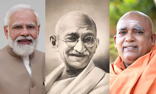 മോദി മഹാത്മാ ഗാന്ധിയുടെ ആത്മപ്രതീകമെന്ന് സ്വാമി സച്ചിദാനന്ദ
