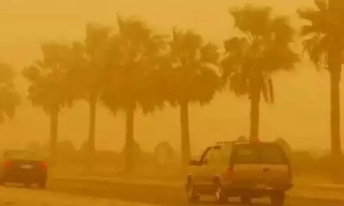 ഇ​ന്നും കാ​റ്റി​നും പൊ​ടി​ക്കും സാ​ധ്യ​ത