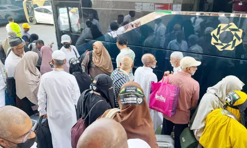 മലയാളി ഹാജിമാരുടെ മടക്കയാത്രക്ക്​ തുടക്കം