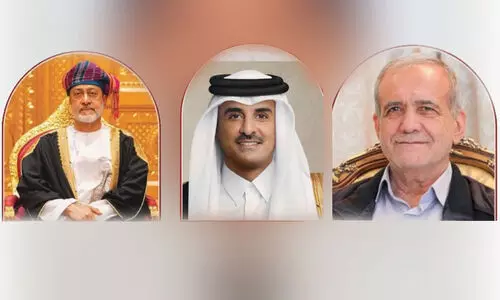 ഖ​ത്ത​റി​ന് ഐ​ക്യ​ദാ​ർ​ഢ്യ​വു​മാ​യി ഒ​മാ​ൻ