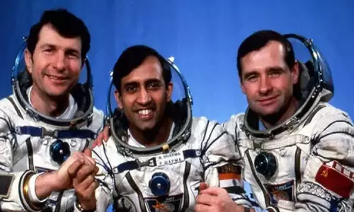 അന്ന് രാകേഷ് ഇന്ത്യയെക്കണ്ടു; ഇന്ന് ശുഭാൻഷു വീണ്ടും