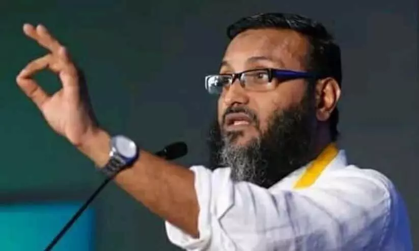 ആണും പെണ്ണും അൽപ വസ്ത്രം ധരിച്ച് തുള്ളുന്നത് പഠിക്കാനല്ല കുട്ടികളെ സ്കൂളിലയക്കുന്നത്, സൂംബ ഡാൻസ് പരിപാടിയിൽ നിന്ന് അധ്യാപകനെന്ന നിലയിൽ വിട്ടുനിൽക്കും, ഏത് നടപടിയും നേരിടാൻ തയാർ ; വിസ്ഡം നേതാവ്