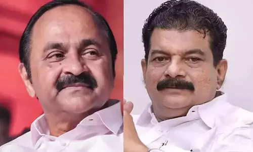 PV Anvar and VD Satheesan