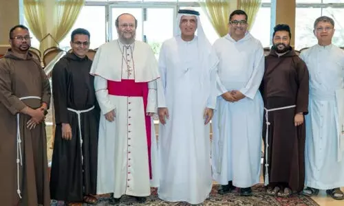 Rak government receives Bishop Paulo Martinelli