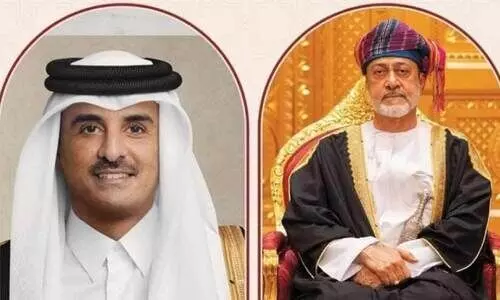 സ്ഥാ​നാ​രോ​ഹ​ണ വാ​ർ​ഷി​കം ഖ​ത്ത​ർ അ​മീ​റി​ന് ആ​ശം​സ​ക​ളു​മാ​യി സു​ൽ​ത്താ​ൻ