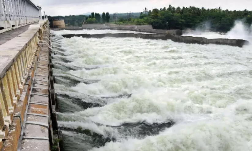 കെ.​ആ​ർ.​എ​സ് അ​ണ​ക്കെ​ട്ടി​ലെ 30,000 ക്യു​സെ​ക്സ് വെ​ള്ളം തു​റ​ന്നു​വി​ട്ടു