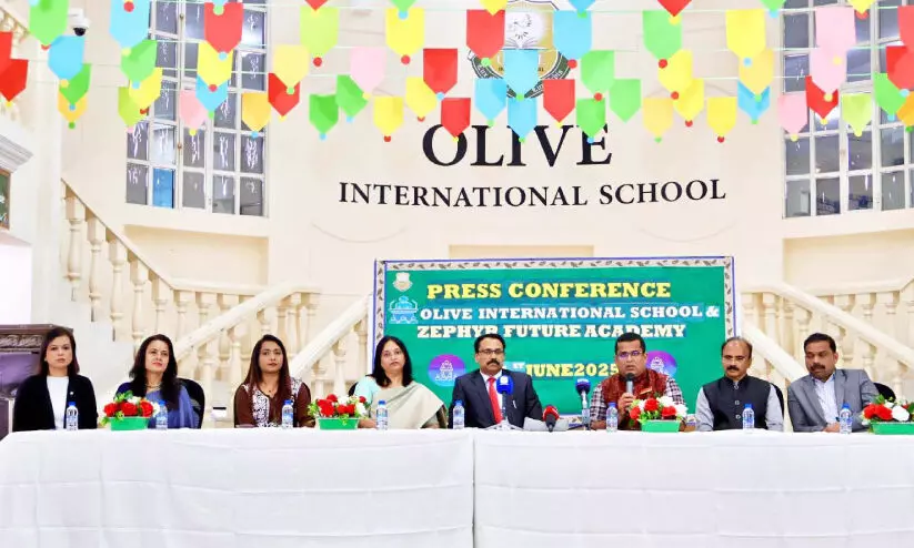 എ​ൻ​ട്ര​ൻ​സ് പ​രി​ശീ​ല​ന​വു​മാ​യി ഒ​ലി​വ് ഇ​ന്റ​ർ​നാ​ഷ​ന​ൽ സ്കൂ​ൾ