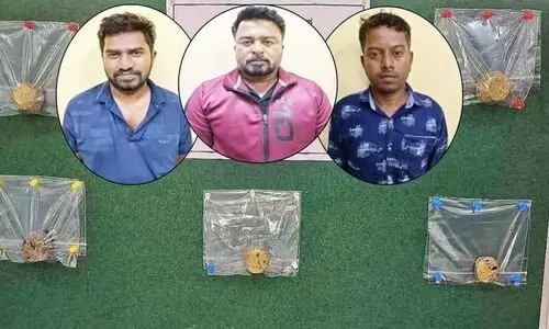 കാനറ ബാങ്കിൽനിന്ന് 53.26 കോടിയുടെ സ്വർണം തട്ടിയെടുത്ത കേസിൽ മാനേജർ ഉൾപ്പെടെ മൂന്നുപേർ അറസ്റ്റിൽ