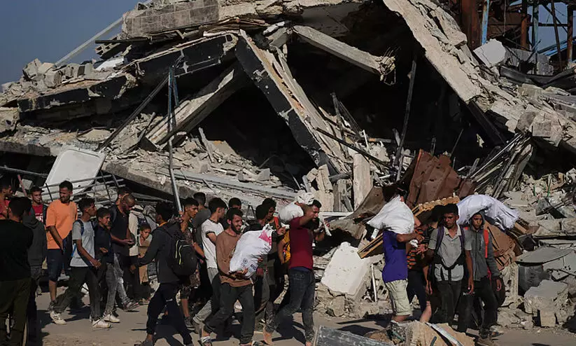 Drugs found in flour bags in Gaza Drugs found in flour bags in Gaza