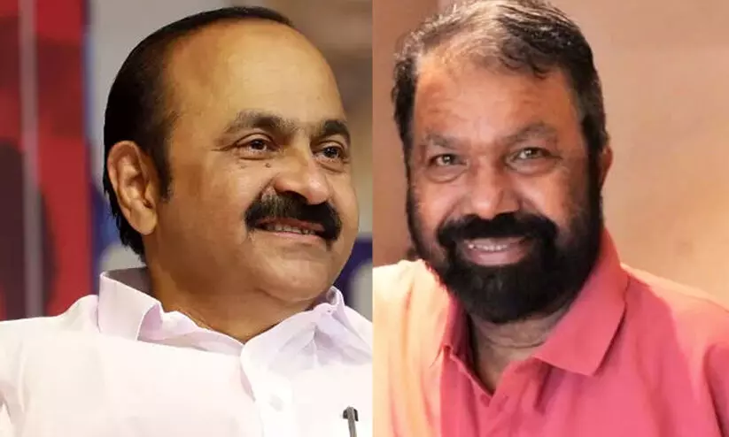 VD Satheesan and V Sivan Kutty