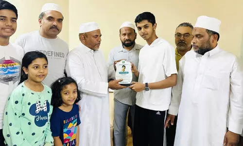 പ​രീ​ക്ഷ​ക​ളി​ൽ ഉ​ന്ന​ത വി​ജ​യം നേ​ടി​യ വി​ദ്യാ​ർ​ഥി​ക​ളെ ഐ.​സി.​എ​ഫ് യാം​ബു ആ​ദ​രി​ച്ചു