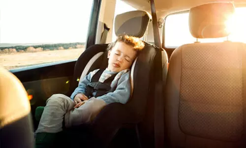 children alone in the vehicle