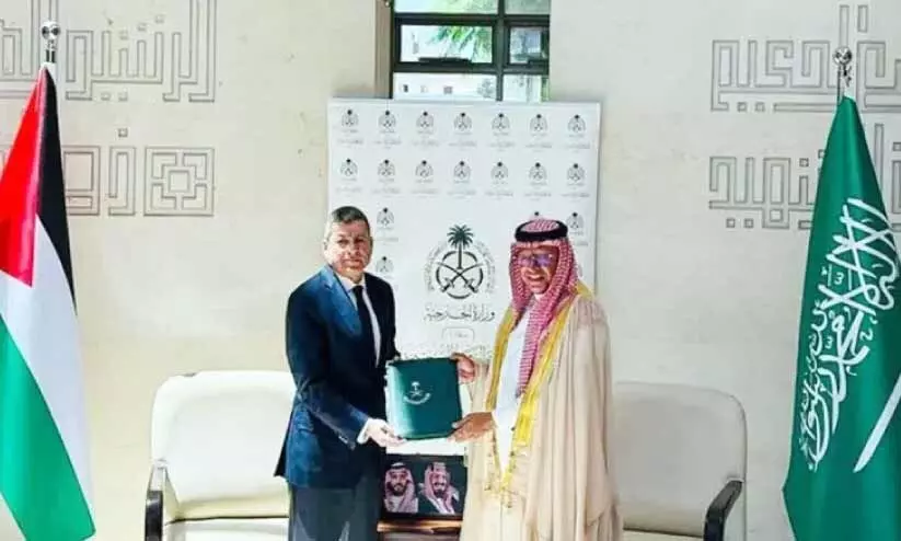 ഫ​ല​സ്​​തീ​ന്​ സൗ​ദി​യു​ടെ സ​ഹാ​യം വീ​ണ്ടും; മൂ​ന്നു​ കോ​ടി ഡോ​ള​ർ കൂ​ടി