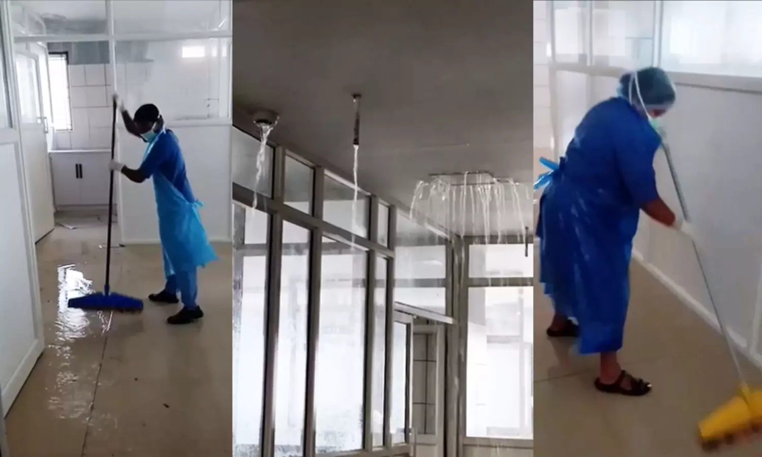 Water Leakage in Wayanad Medical College