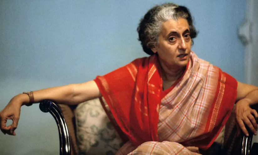 അധികാര മോഹിയായ ഇന്ദിര