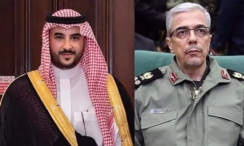 Saudi Defense Minister and Iranian Military Chief Hold Talks