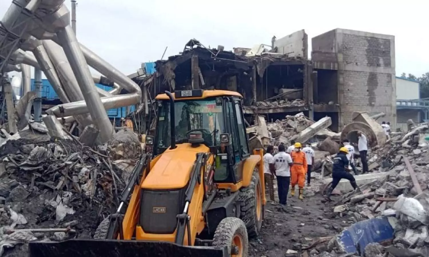 തെലങ്കാന മരുന്ന് ഫാക്ടറിയിലെ സ്ഫോടനം: മരണം 44 ആ​യി