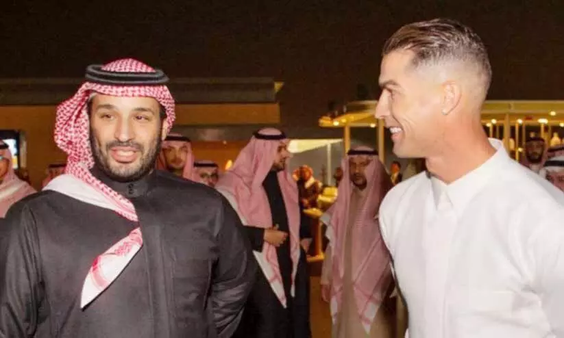 അ​ൽ ന​സ്​​ർ ക്ല​ബു​മാ​യി ക​രാ​ർ പു​തു​ക്കി; ഞാ​ൻ സൗ​ദി അ​റേ​ബ്യ​യു​ടെ ഭാ​ഗ​മാ​ണ്, 2034 വ​രെ ഇ​വി​ടെ തു​ട​രും​ -റൊ​ണാ​ൾ​ഡോ