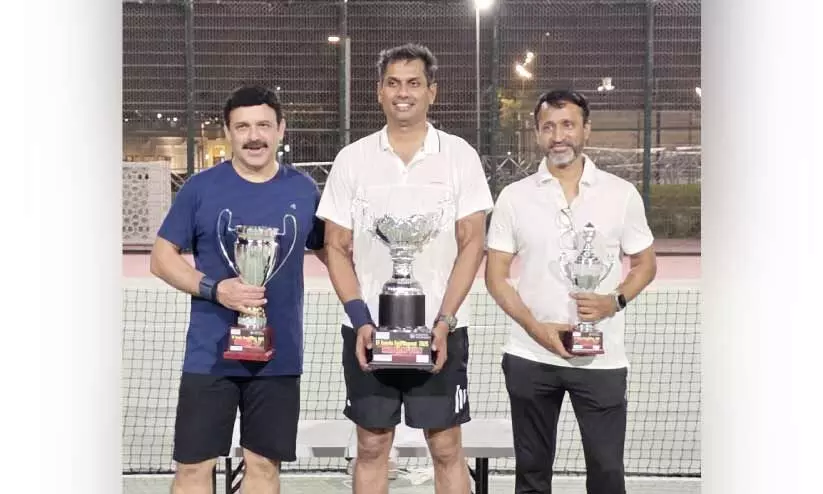 എ​ൻ​ജി​നീ​യേ​ഴ്‌​സ് ഫോ​റം ടെ​ന്നി​സ് ടി.​കെ.​എം അ​ലു​മ്നി അ​സോ​സി​യേ​ഷ​ന് ഇ​ര​ട്ട​ക്കി​രീ​ടം