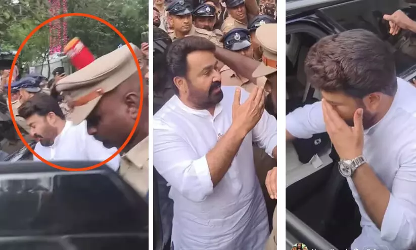 ‘എന്താണ് മോനേ ഇത്.. കണ്ണിലൊക്കെ...’ -ചാനൽ മൈക്ക് കണ്ണിൽ തട്ടിയപ്പോൾ മോഹൻലാലിന്റെ പ്രതികരണം ‘എന്താണ് മോനേ ഇത്.. കണ്ണിലൊക്കെ...’ -ചാനൽ മൈക്ക് കണ്ണിൽ തട്ടിയപ്പോൾ മോഹൻലാലിന്റെ പ്രതികരണം