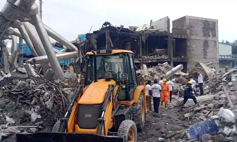 തെലങ്കാന മരുന്ന് ഫാക്ടറിയിലെ സ്ഫോടനം: മരണം 44 ആ​യി