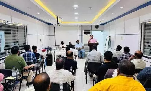 ‘എ​മ​ർ​ജ​ൻ​സി റെ​സ്പോ​ൺ​സ് ട്രെ​യി​നി​ങ്’ സം​ഘ​ടി​പ്പി​ച്ച് ജു​ബൈ​ൽ കെ.​എം.​സി.​സി