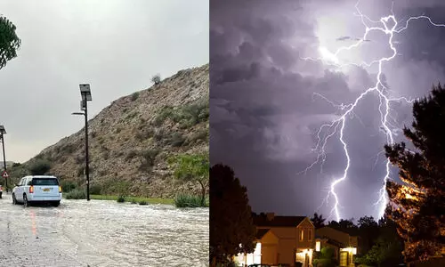 ഒ​റ്റ​പ്പെ​ട്ട മ​ഴ​ക്ക് സാ​ധ്യ​ത; പൊ​ടി​ക്കാ​റ്റ് മു​ന്ന​റി​യി​പ്പു​മാ​യി ആ​ർ.​ഒ.​പി