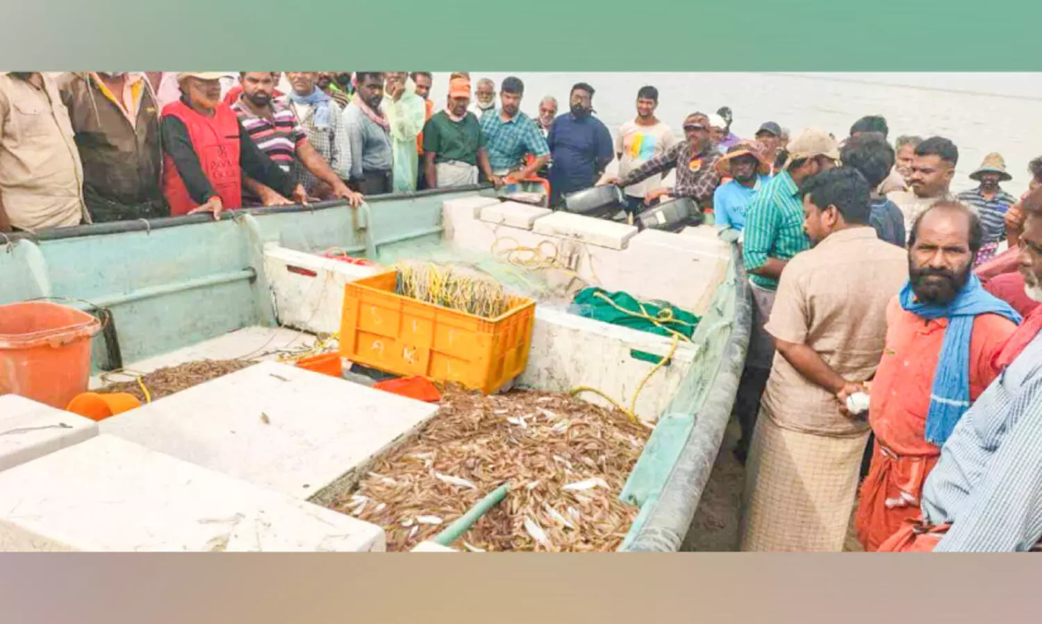 പോ​ത്ത​ൻ​വ​ല ഉ​പ​യോ​ഗി​ച്ച് ക​ട​ൽ ക​ല​ക്കി മ​ത്സ്യം​പി​ടി​ച്ച നാ​ല് വ​ള്ള​ങ്ങ​ൾ പി​ടി​യി​ൽ