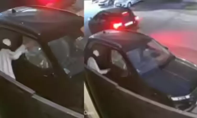 വെറും 60 സെക്കന്‍റിൽ വീടിനു മുന്നിൽ നിർത്തിയിട്ടിരുന്ന ഹ്യൂണ്ടായ് ക്രെറ്റ അപ്രത്യക്ഷമായി, അതും സുരക്ഷാ സംവിധാനങ്ങൾ തകർത്ത്; ഡൽഹിയിലെ അതി വിധഗ്ദമായൊരു കാർ മോഷണത്തിന്‍റെ സി.സി.ടി.വി ദൃശ്യം