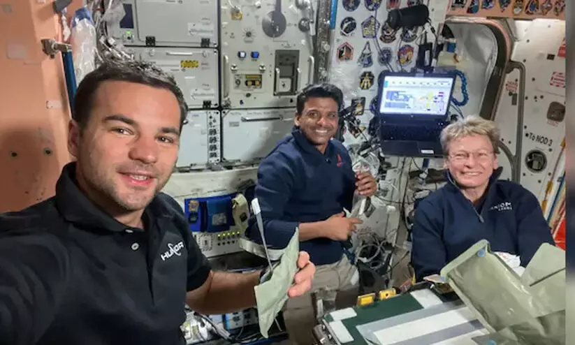 പേശീക്ഷയം: ഗവേഷണം നടത്തി ശുഭാൻഷു ശുക്ല പേശീക്ഷയം: ഗവേഷണം നടത്തി ശുഭാൻഷു ശുക്ല