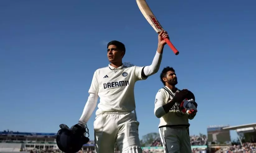 ക്യാപ്റ്റൻ ഗില്ലിന് സെഞ്ച്വറി (114*); രണ്ടാം ടെസ്റ്റിന്റെ ആദ്യ ദിനം 300 കടന്ന് ടീം ഇന്ത്യ ക്യാപ്റ്റൻ ഗില്ലിന് സെഞ്ച്വറി (114*); രണ്ടാം ടെസ്റ്റിന്റെ ആദ്യ ദിനം 300 കടന്ന് ടീം ഇന്ത്യ