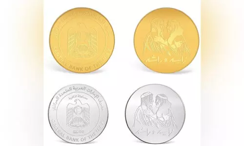 സ്ഥാ​പ​ക നേ​താ​ക്ക​ളെ ആ​ദ​രി​ച്ച്​ സ്വ​ർ​ണ, വെ​ള്ളി നാ​ണ​യ​ങ്ങ​ൾ