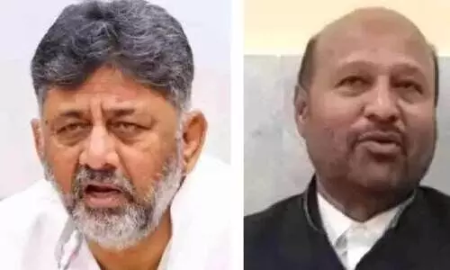 നേ​തൃ​മാ​റ്റ ച​ർ​ച്ച​യി​ല്ല -ഡി.​കെ. ശി​വ​കു​മാ​ർ; ഇ​ഖ്ബാ​ൽ ഹു​സൈ​ൻ എം.​എ​ൽ.​എ​ക്ക് നോ​ട്ടീ​സ്