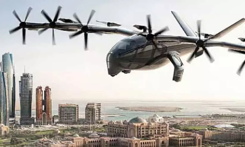 അ​ബൂ​ദ​ബി​യി​ലും പ​റ​ക്കുംടാ​ക്സി പ​രീ​ക്ഷ​ണം വി​ജ​യ​ക​രം