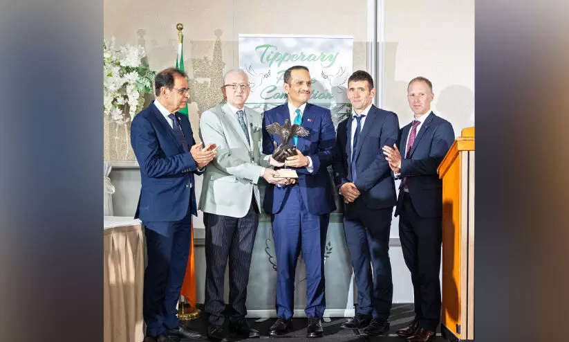 അ​ന്താ​രാ​ഷ്ട്ര സ​മാ​ധാ​ന പു​ര​സ്കാ​രം ഖ​ത്ത​റി​ന്