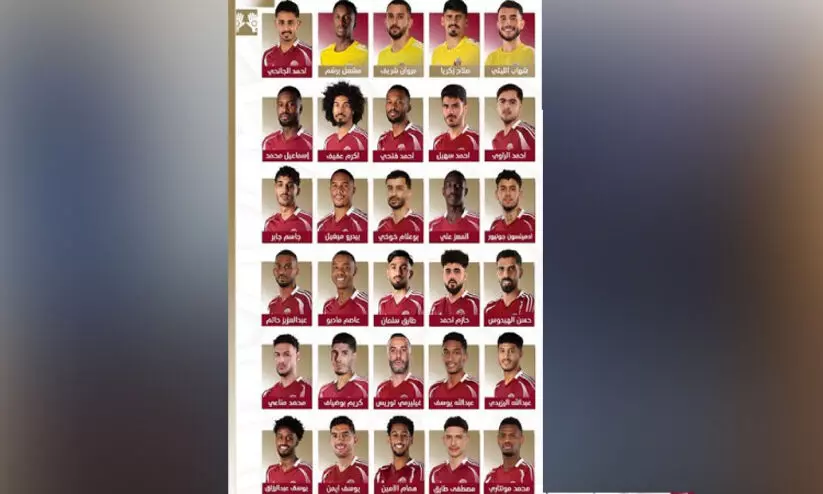 ലോ​ക​ക​പ്പ് ഫു​ട്ബാ​ള്‍: യോ​ഗ്യ​ത മ​ത്സ​ര​ങ്ങ​ള്‍ക്ക് മു​ന്നൊ​രു​ക്ക​വു​മാ​യി ഖ​ത്ത​ര്‍