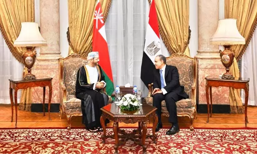ഒമാൻ-ഈജിപ്ത് വിദേശകാര്യ മന്ത്രിമാർ കൂടിക്കാഴ്ച നടത്തി ഒമാൻ-ഈജിപ്ത് വിദേശകാര്യ മന്ത്രിമാർ കൂടിക്കാഴ്ച നടത്തി