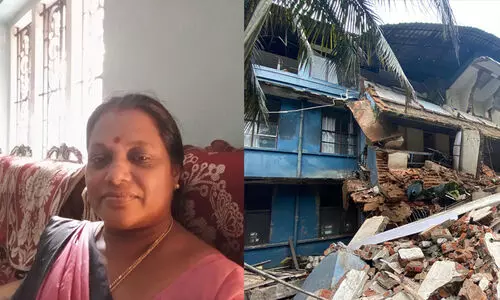 ദാരുണാന്ത്യം! കോട്ടയം മെഡി. കോളജിൽ തകർന്ന കെട്ടിടത്തിൽ അകപ്പെട്ട സ്ത്രീ മരിച്ചു; തെരച്ചിൽ തുടങ്ങിയത് മന്ത്രിമാർ സന്ദർശിച്ച് മടങ്ങി മണിക്കൂറുകൾക്ക് ശേഷം