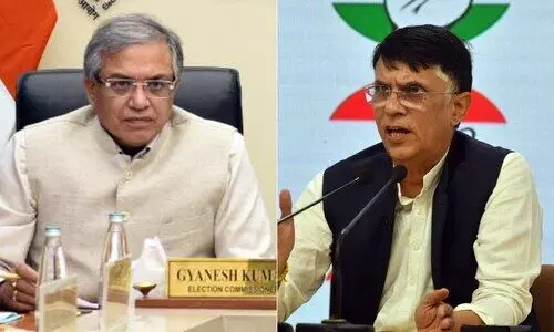 ‘ബി.​ജെ.​പി​ക്ക് അ​ടി​മ​പ്പ​ണി​യെ​ടു​ക്കു​ന്നു’; മു​ഖ്യതെ​ര​ഞ്ഞെ​ടു​പ്പ് ക​മീ​ഷ​ണറെ വിമർശിച്ച് കോൺഗ്രസ്